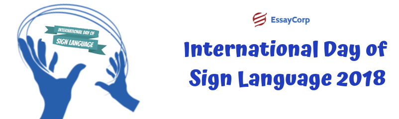 International Day of the Sign Languages 2018
