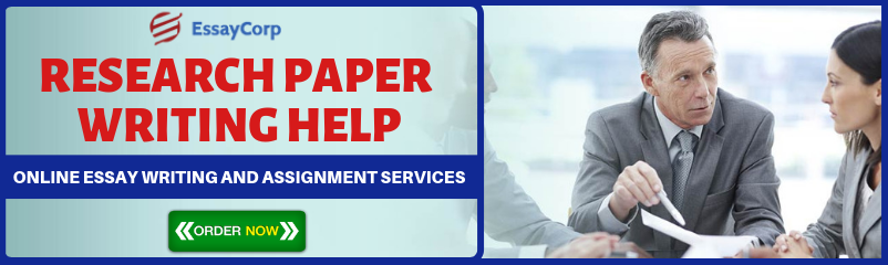 Get Professional Research Paper Writing Help from EssayCorp
