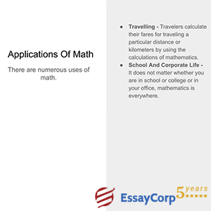 applications of math