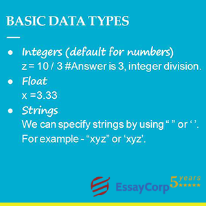 Basic Data Types in Python